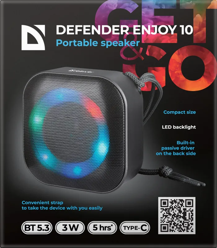 Defender - Kaasaskantav kõlar Enjoy 10