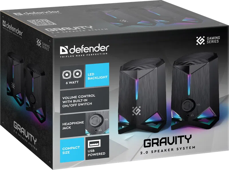 Defender - 2.0 kõlarisüsteem Gravity