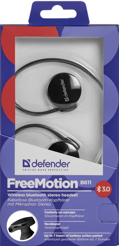 Defender - Juhtmeta stereopeakomplekt FreeMotion B611