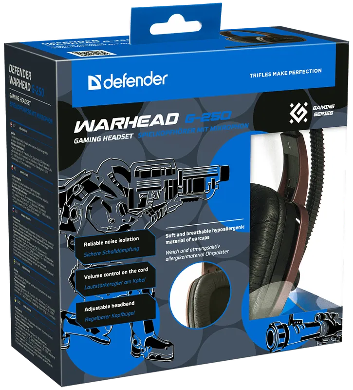 Defender - Mängupeakomplekt Warhead G-250