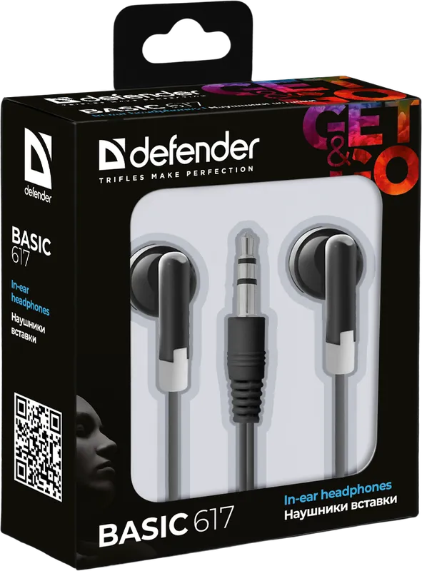 Defender - Kõrvasisesed kõrvaklapid Basic 617