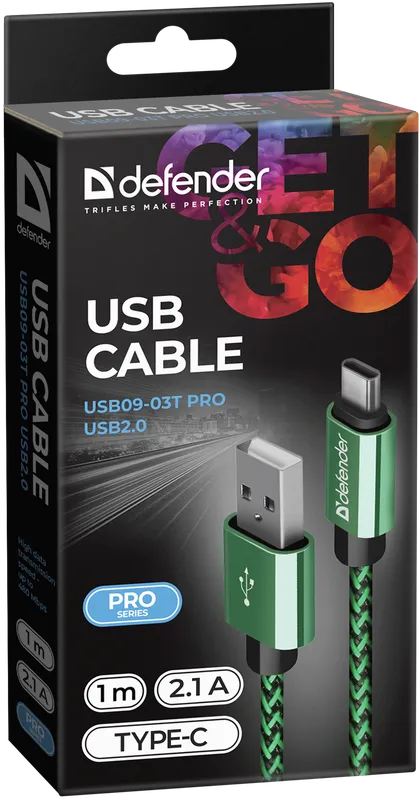 Defender - USB-kaabel USB09-03T PRO USB2.0
