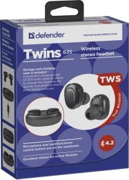Defender - Juhtmeta stereopeakomplekt Twins 635