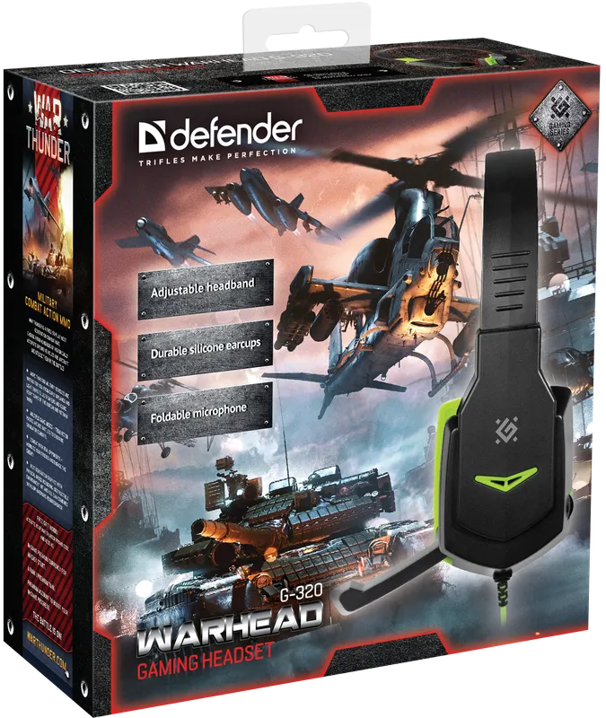 Defender - Mängupeakomplekt Warhead G-320