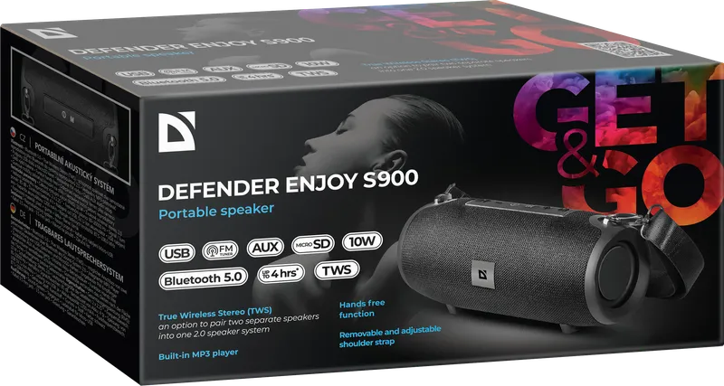 Defender - Kaasaskantav kõlar Enjoy S900