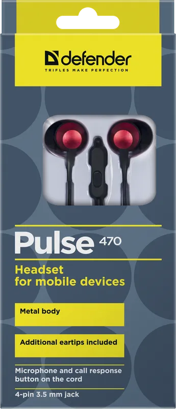 Defender - Peakomplekt mobiilseadmetele Pulse 470