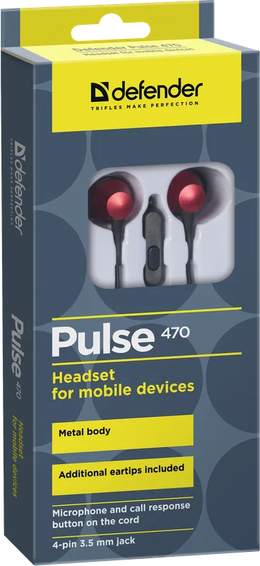 Defender - Peakomplekt mobiilseadmetele Pulse 470