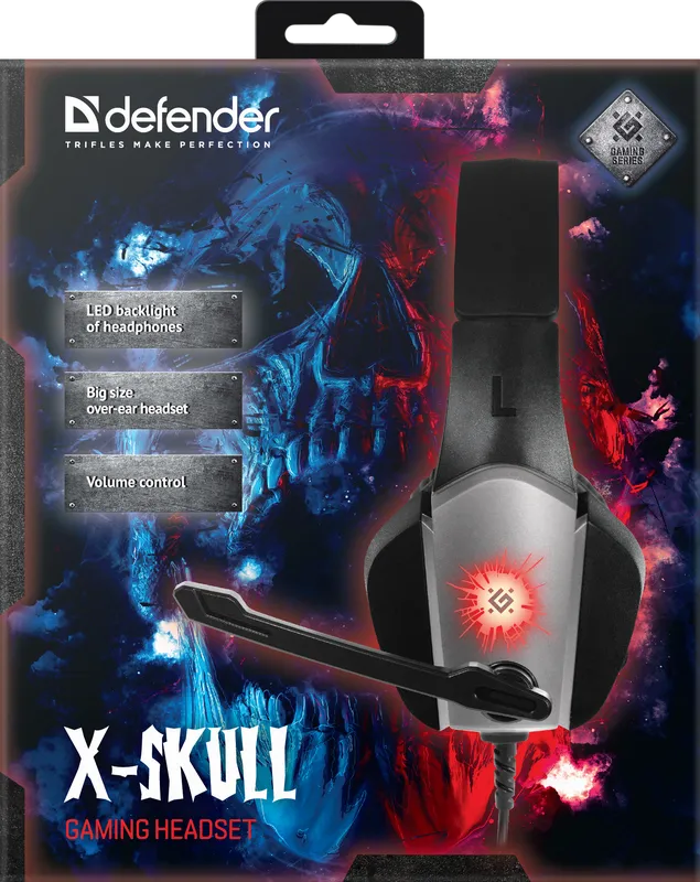 Defender - Mängupeakomplekt X-Skull