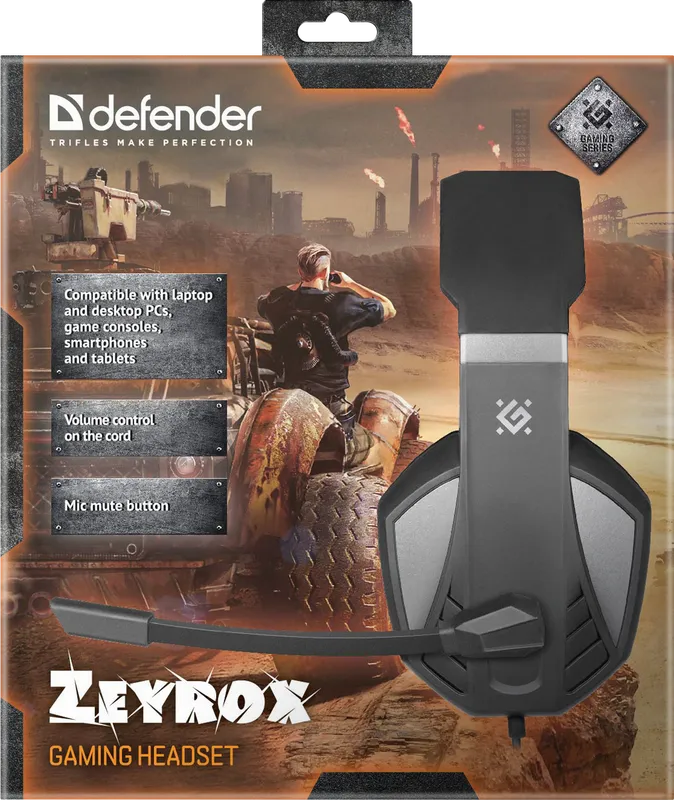 Defender - Mängupeakomplekt Zeyrox