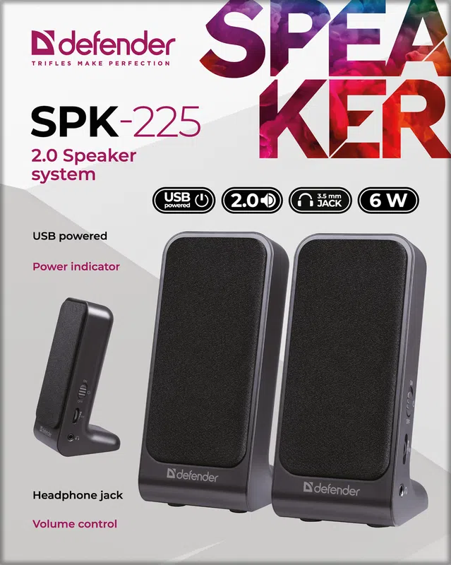 Defender - 2.0 kõlarisüsteem SPK-225
