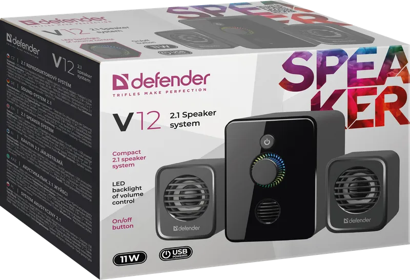 Defender - 2.1 Kõlarisüsteem V12