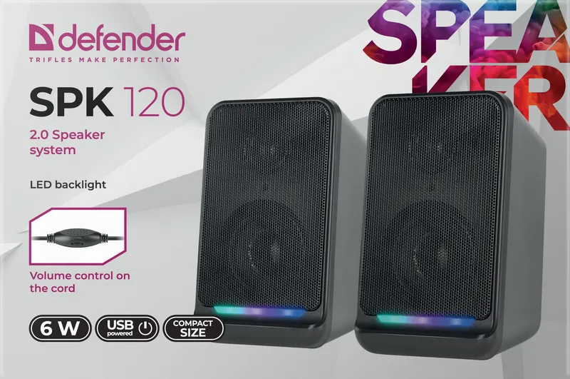 Defender - 2.0 kõlarisüsteem SPK 120