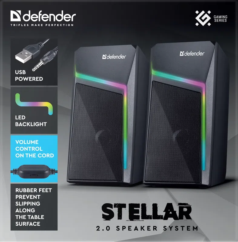 Defender - 2.0 kõlarisüsteem Stellar