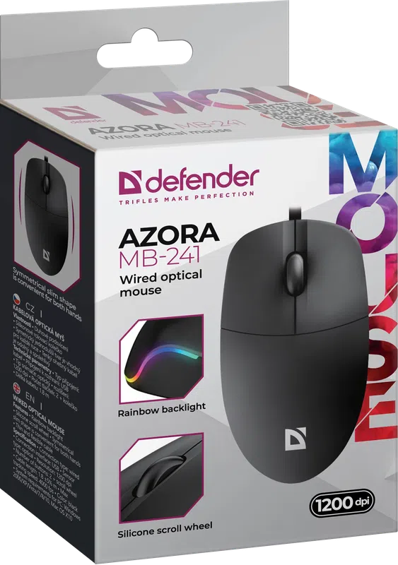 Defender - Juhtmega optiline hiir Azora MB-241