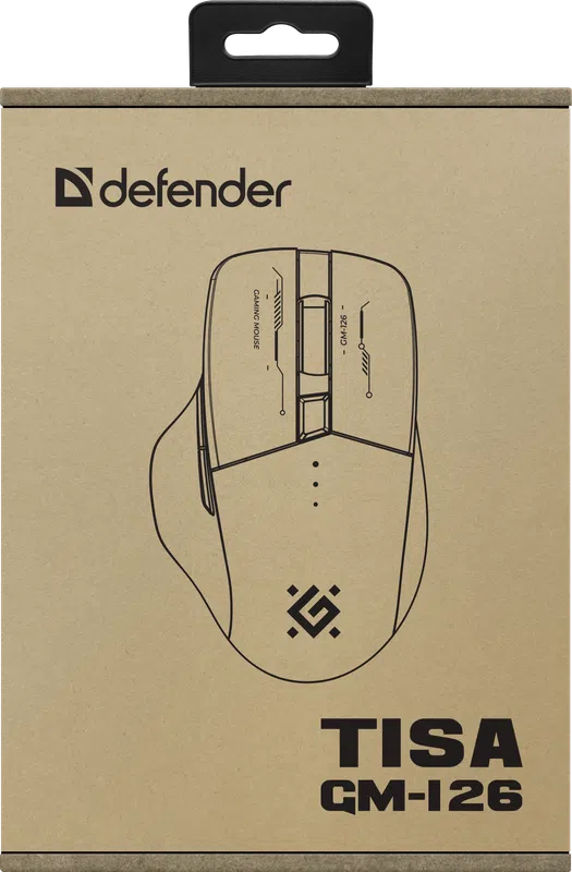 Defender - Juhtmeta mänguhiir Tisa GM-126
