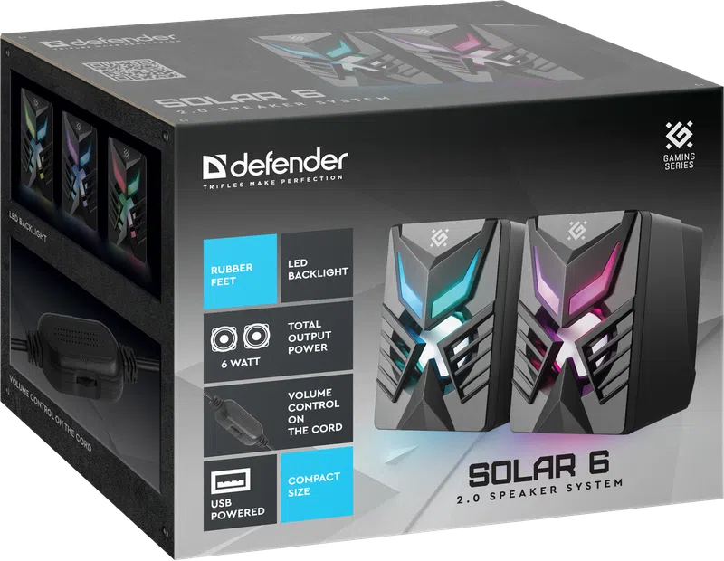 Defender - 2.0 kõlarisüsteem Solar 6