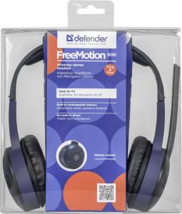 Defender - Juhtmeta stereopeakomplekt FreeMotion B085