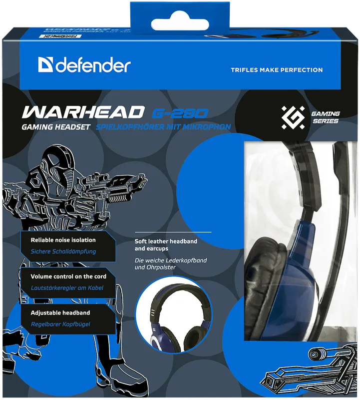 Defender - Mängupeakomplekt Warhead G-280