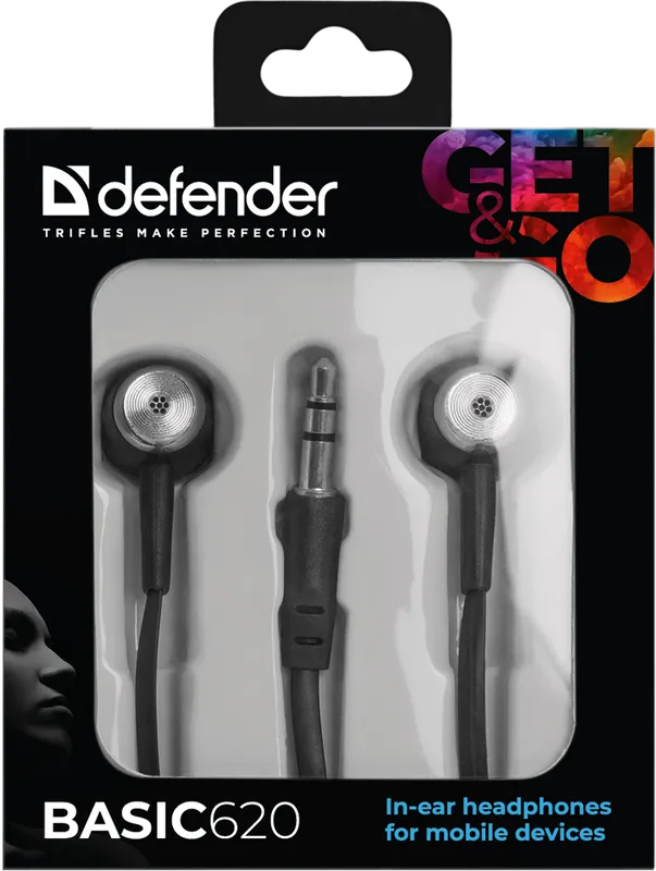 Defender - Kõrvasisesed kõrvaklapid Basic 620