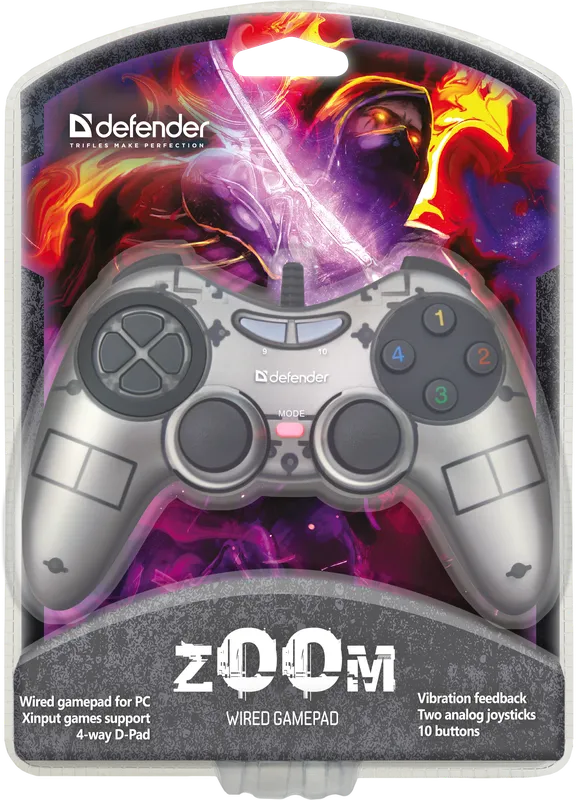 Defender - Juhtmega mängupult Zoom