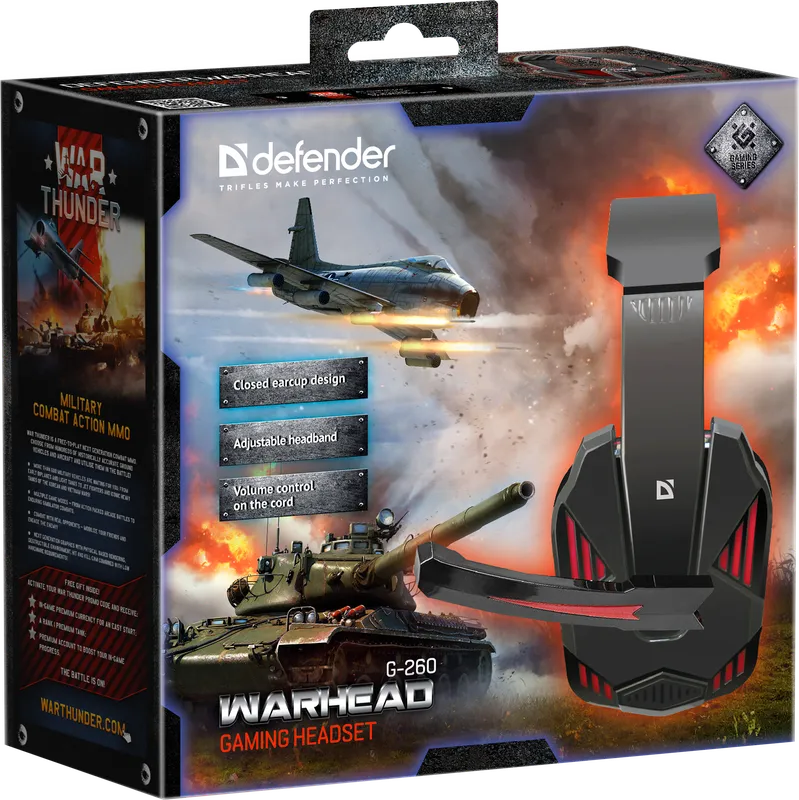 Defender - Mängupeakomplekt Warhead G-260
