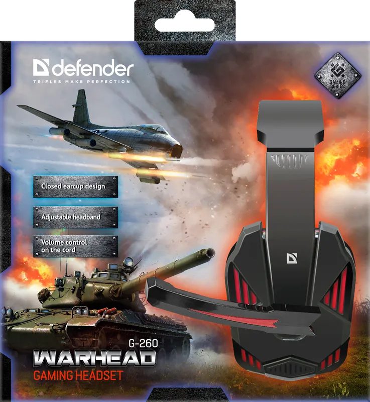 Defender - Mängupeakomplekt Warhead G-260