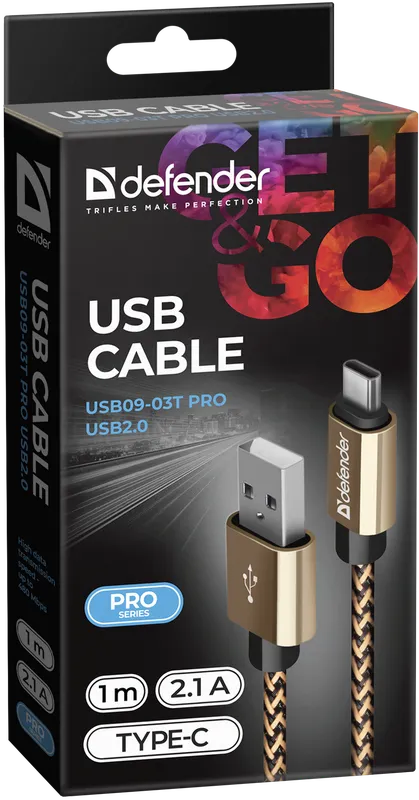 Defender - USB-kaabel USB09-03T PRO USB2.0