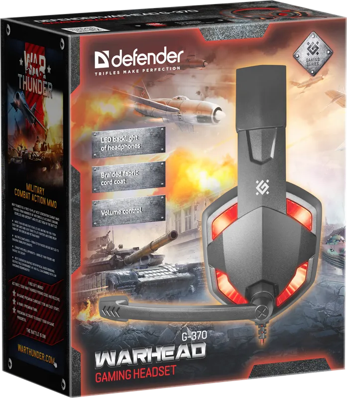 Defender - Mängupeakomplekt Warhead G-370