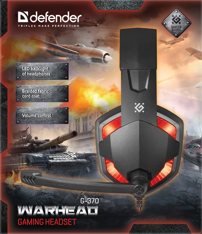 Defender - Mängupeakomplekt Warhead G-370