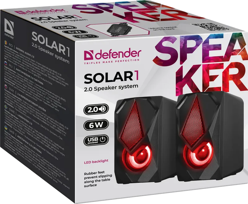 Defender - 2.0 kõlarisüsteem Solar 1
