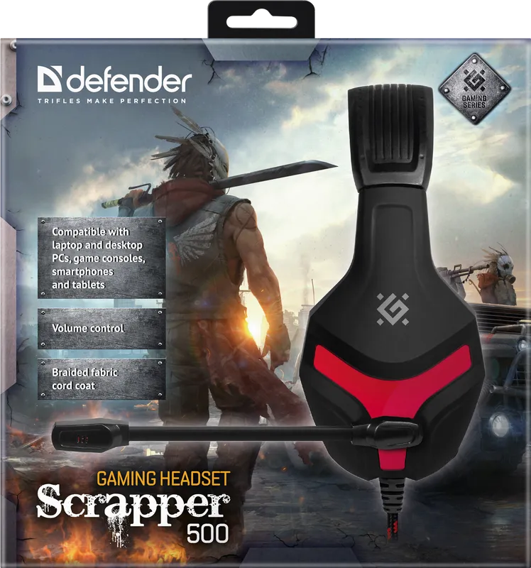 Defender - Mängupeakomplekt Scrapper 500