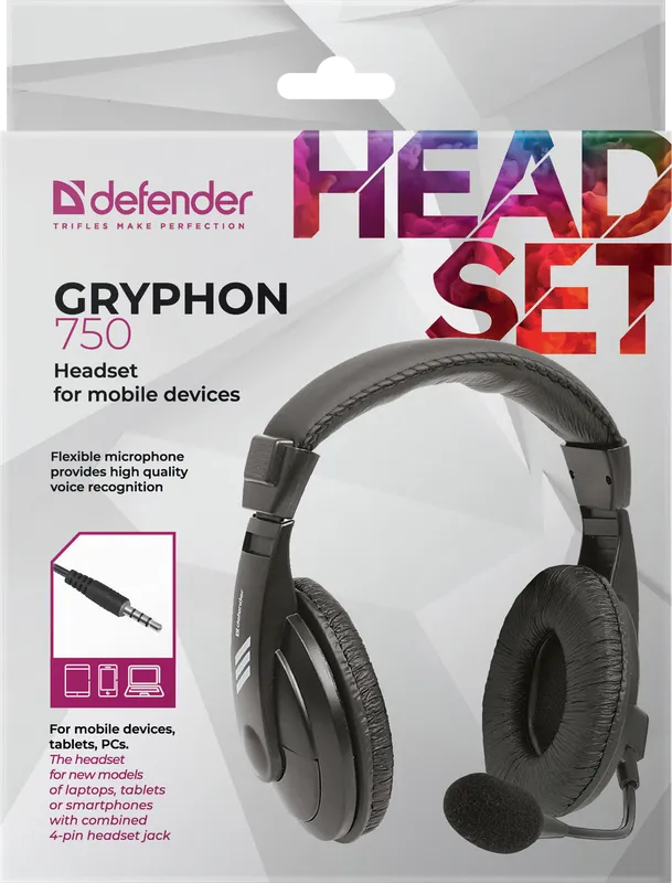 Defender - Peakomplekt mobiilseadmetele Gryphon 750