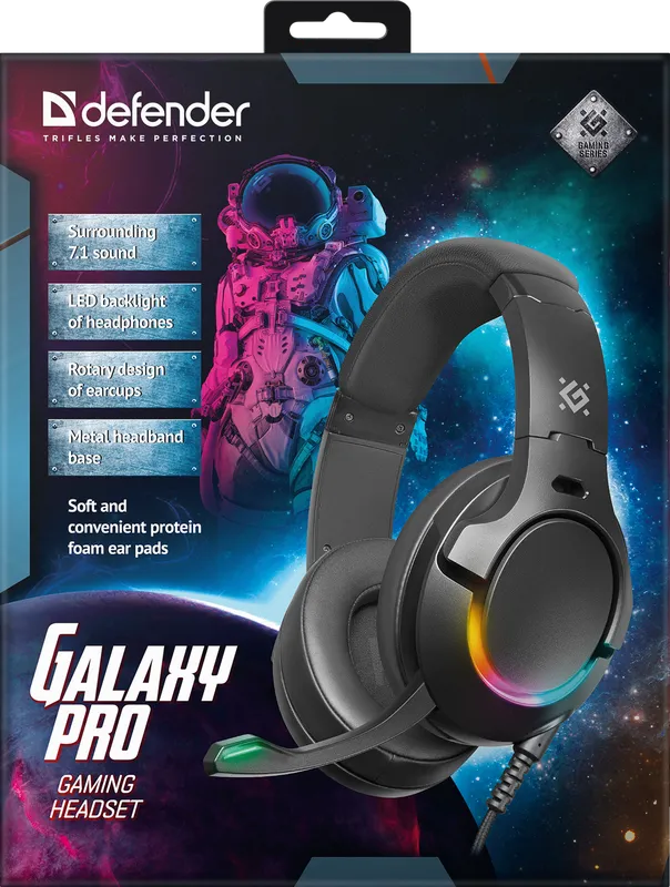 Defender - Mängupeakomplekt Galaxy Pro