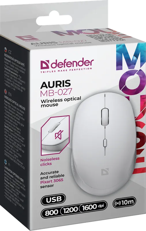 Defender - Juhtmeta optiline hiir Auris MB-027