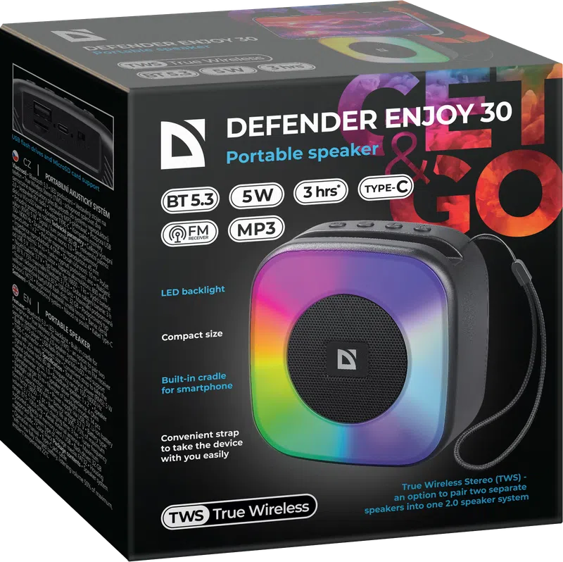 Defender - Portatiivne akustiline süsteem Enjoy 30