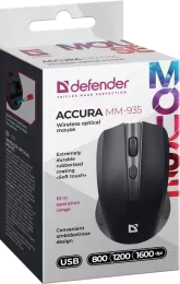 Defender - Optiline juhtmeta hiir Accura MM-935
