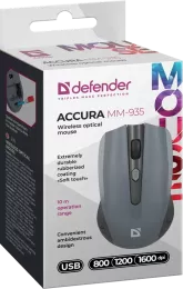 Defender - Optiline juhtmeta hiir Accura MM-935