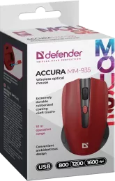 Defender - Optiline juhtmeta hiir Accura MM-935