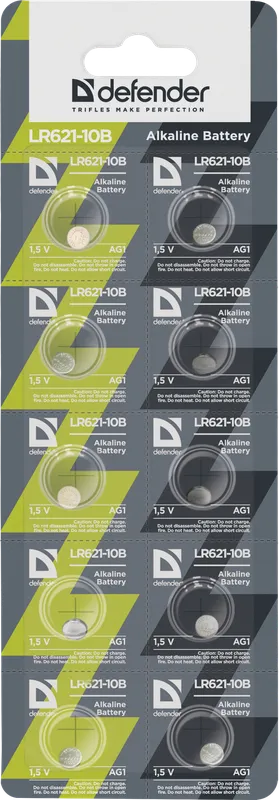 Defender - Alkaline patarei LR621-10B