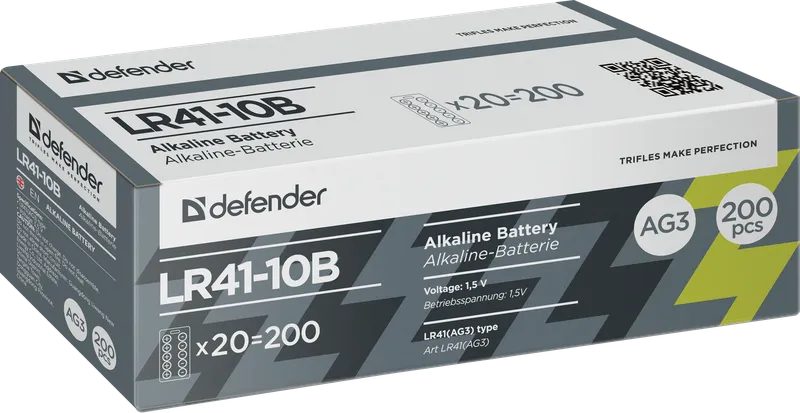 Defender - Alkaline patarei LR41-10B