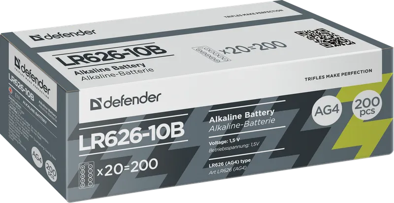 Defender - Alkaline patarei LR626-10B