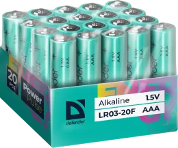 Defender - Alkaline patarei LR03-20F