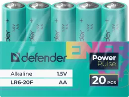 Defender - Alkaline patarei LR6-20F