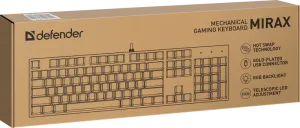 Defender - Mehaaniline klaviatuur Mirax GK-352