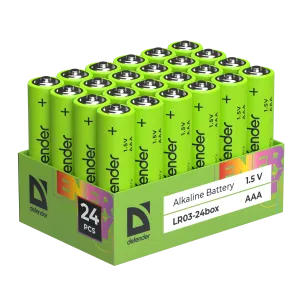 Defender - Alkaline patarei LR03-24box