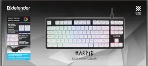 Defender - Juhtmega mänguklaviatuur Harpie GK-401