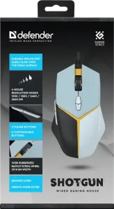 Defender - Juhtmega mänguhiir Shotgun GM-176