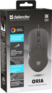 Defender - Juhtmega mänguhiir Oria GM-178