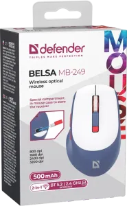 Defender - Optiline juhtmeta hiir Belsa MB-249