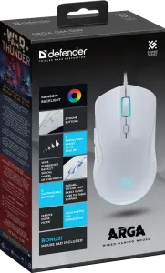Defender - Juhtmega mänguhiir Arga GM-049